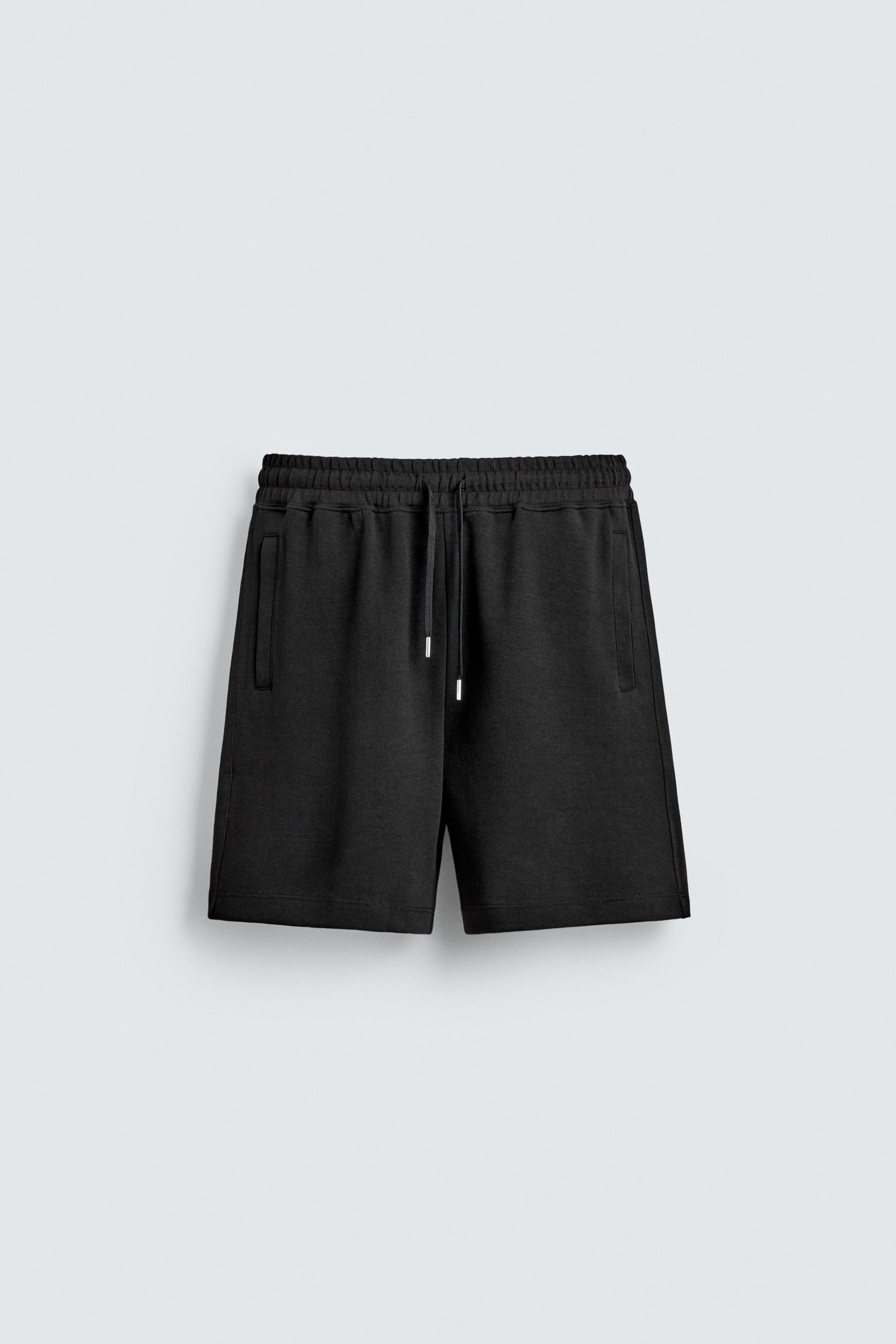 RELAXED FIT INTERLOCK JOGGER SHORTS